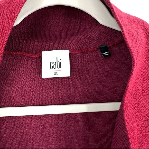 CAbi Cozy Up Waterfall Cardigan Size XL - Picture 3 of 7